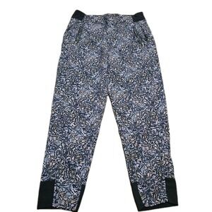 Athleta Women's Size‎ 12 Trekkie North High Rise Jogger Olive Green Printed